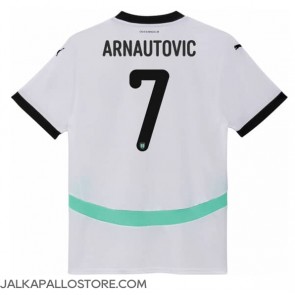 Itävalta Marko Arnautovic #7 Vieraspaita Naisten EM-Kisat 2024 Lyhythihainen